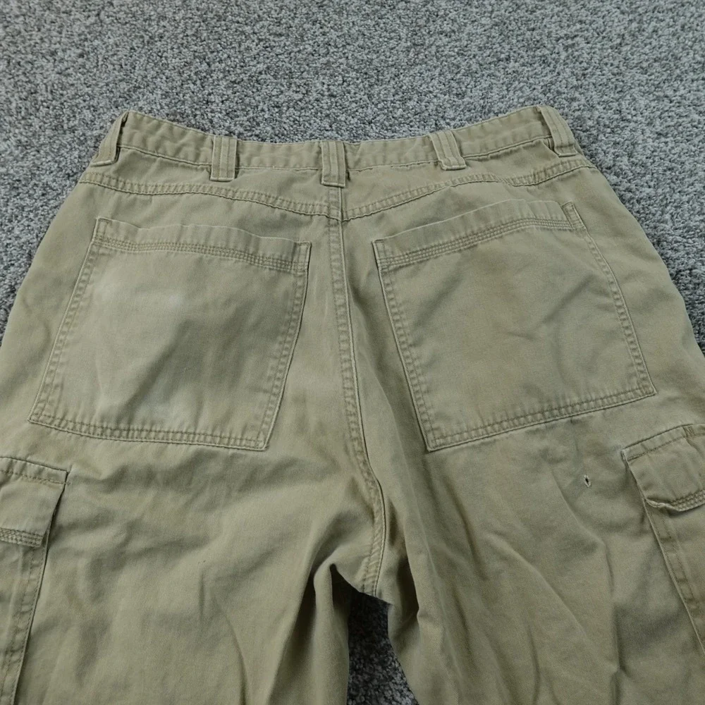 Wrangler Shorts Mens 34 Beige Brown Cargo Utility Outdoor Hiking Military‎ Work